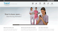 Desktop Screenshot of nursinginformatics.ca